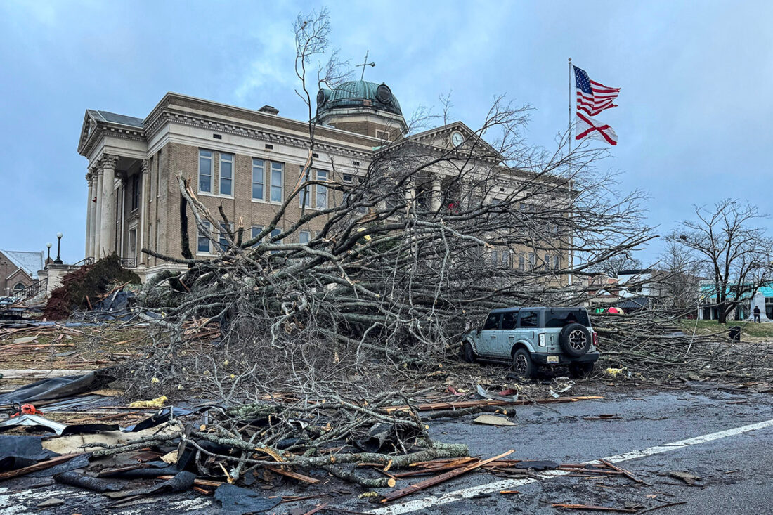Tornadoes in Texas and Mississippi kill 2 and injure 6 - Williamsport ...